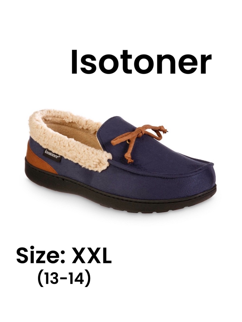 Isotoner Gel Infused Vincent Moccasin